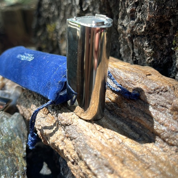 Vintage Things Remembered Silver Swarovski Crystals Heart Perfume Atomizer - Picture 9 of 10